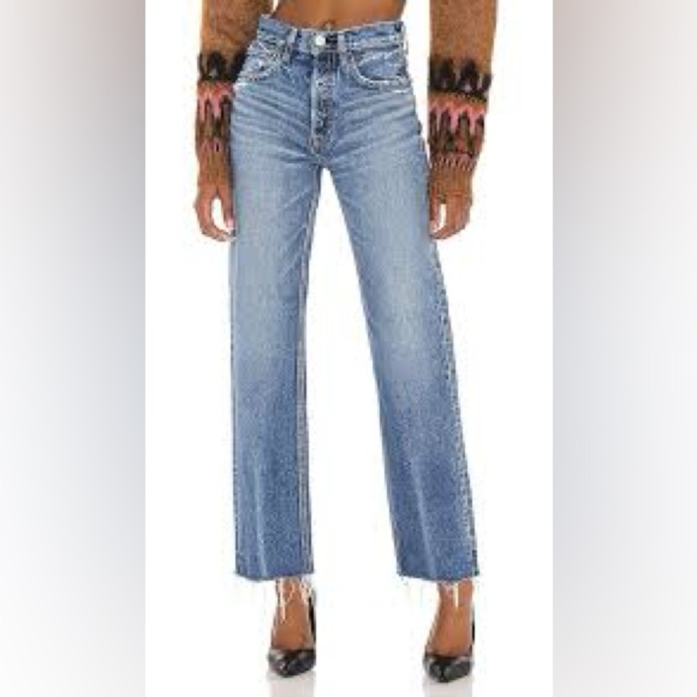 BNWT Moussy Vintage Ashley Wide Straight Size 27